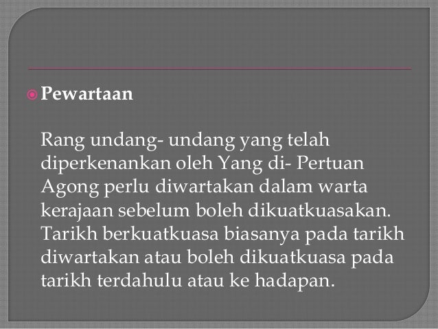 Proses Penggubalan Undang2
