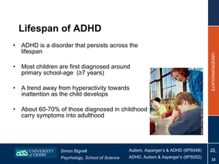 Topic 2 - ADHD and Hyperkinetic Disorder 2010 | PPT