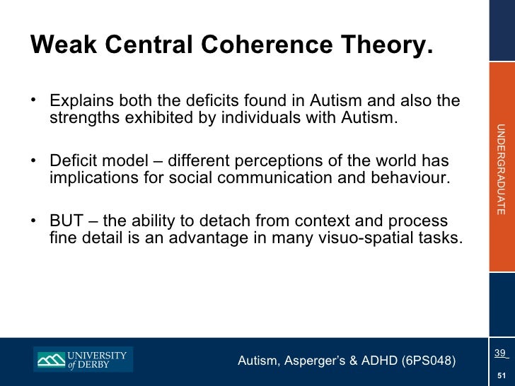 central coherence deficit autism central coherence deficit autism