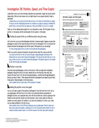 Columbus City Schools
Curriculum Leadership and Development
Science Department 2014
 