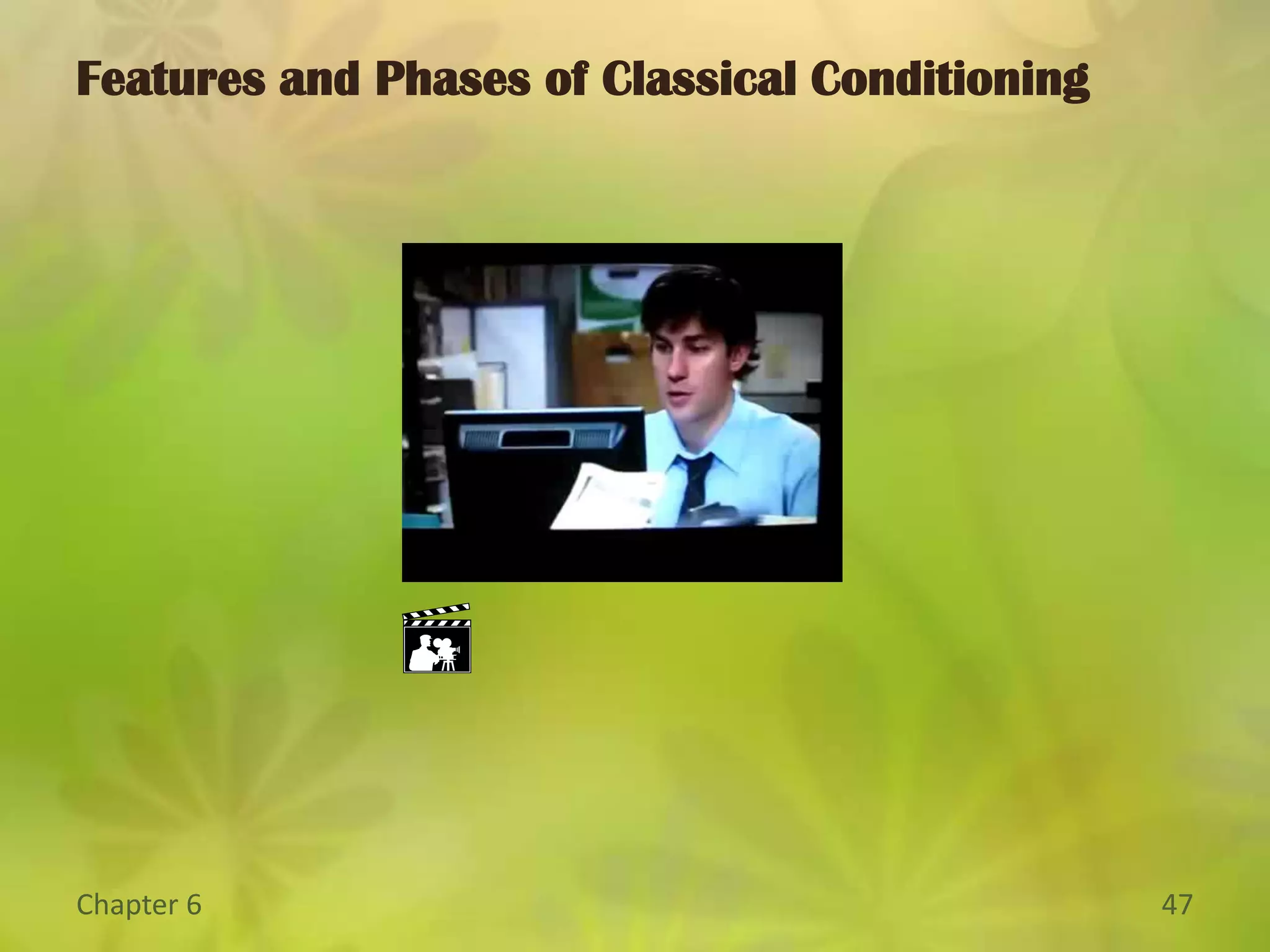 Counterconditioning:  a pleasant stimulus is repeatedly paired with a fear-evoking object, thereby counteracting the fear response.Flooding and Systematic Desensitization.Flooding:  the client is exposed to the fear-evoking stimulus until the fear response is extinguished.Flooding is usually effective but unpleasant.Systematic desensitization:  the client is gradually exposed to fear-evoking stimuli under circumstances in which they remain relaxed.The Bell and Pad Treatment for Bed Wetting.Children are taught to wake up in response to bladder tension.Applications of Classical Conditioning