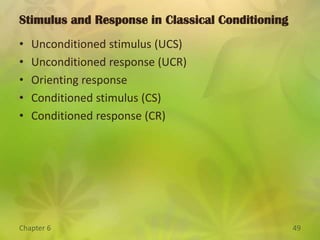 Edward L. ThorndikeThe Law of Effect:  a response is strengthened in a particular situation by a reward (stamped in).  Punishments stamp out stimulus-response connections.Burrhus Frederic Skinner (1904-1990).Historical contributions: Skinner Box, programmed learning, and Walden II.Concepts of Reinforcement Organisms learn to do something because of the effects or consequences of that behavior.Operant conditioning is a simple form of learning in which an organism learns to engage in certain behavior because of the effects of that behavior.Operant Conditioning