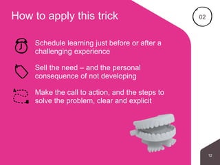 6 psychological tricks that make learning stick power point | PDF