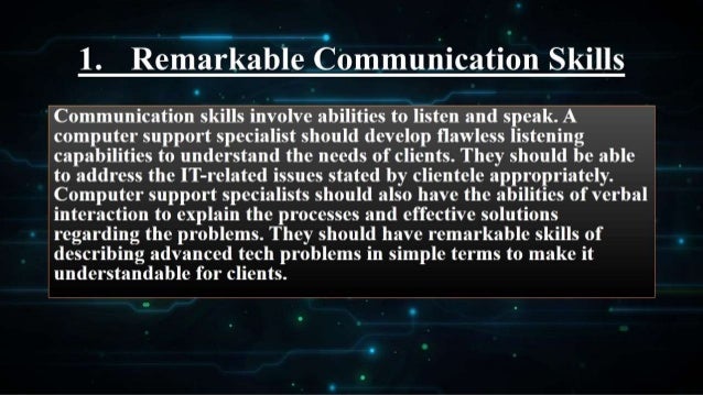 6 Qualities Of A Computer Support Specialist