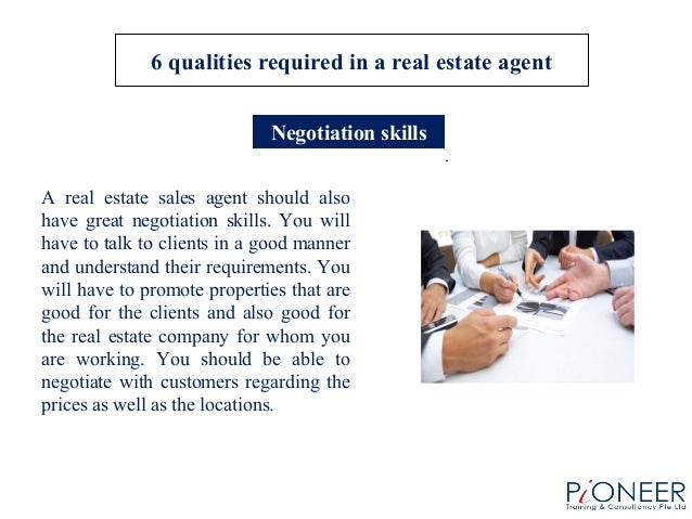 6 qualities required in a real estate agent - 웹