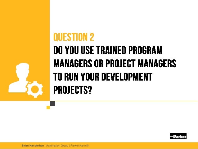 Brian Handerhan | Automation Group | Parker Hannifin
 