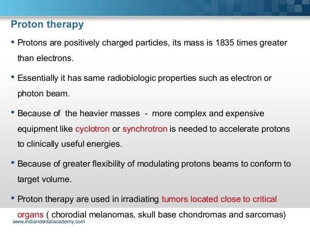 Proton Beam Therapy Is It The Future Of Radiation