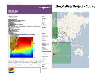 BlogMyData Project - Godiva
 