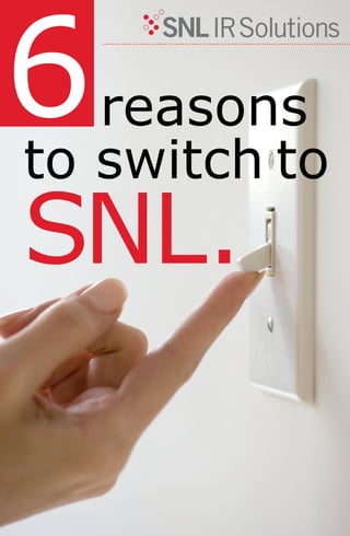 6  reasons

SNL.
to switch to
 