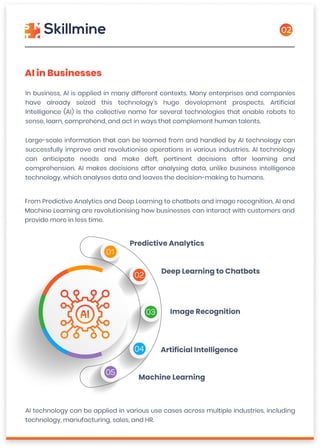 6 Reasons to Adopt Artificial Intelligence in your business | PDF