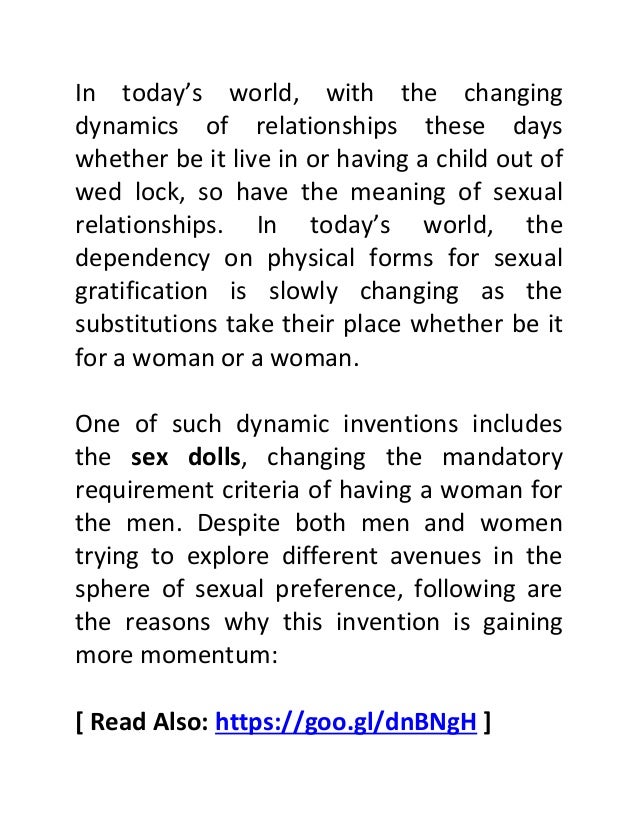 6 Reasons Why Real Dolls Are Getting Really Famous Nowadays