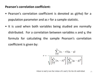 STATISTICAL REGRESSION MODELS | PPTX