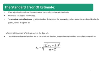 STATISTICAL REGRESSION MODELS | PPTX