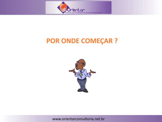 POR ONDE COMEÇAR ?
 