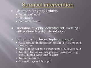 rheumatoid arthritis,gout & osteoarthritis | PPTX