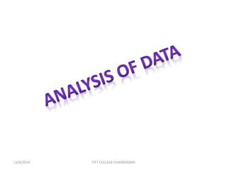 12/6/2014 ITFT COLLEGE CHANDIGARH 
 