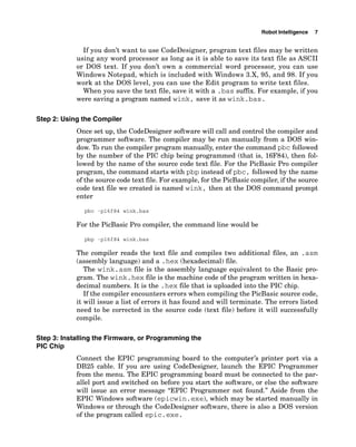 6) robotica mcgraw - hill - pic robotics a beginners guide to robotics ...