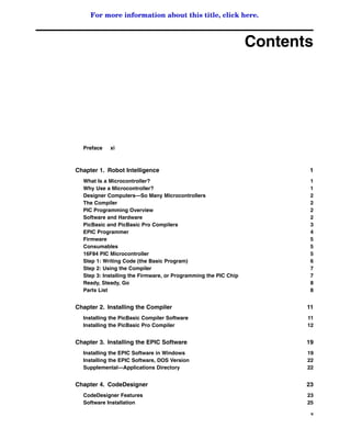 6) robotica mcgraw - hill - pic robotics a beginners guide to robotics ...