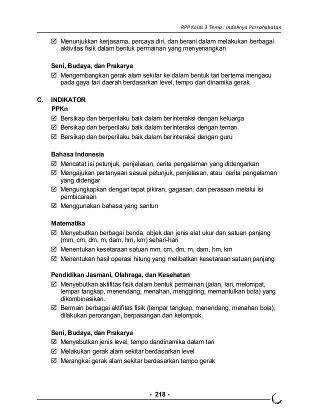 [6] rpp sd kelas 3 semester 2 indahnya persahabatan