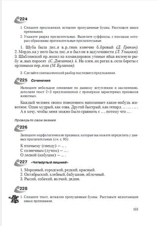 Русский язык 6 класс