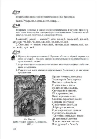 Русский язык 6 класс