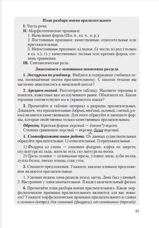 Русский язык 6 класс