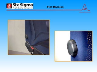 6σ
Advance Relentlessly
Fiat Division
 