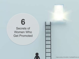 1
© COPYRIGHT 2013 WOMEN’S LEADERSHIP COACHING, INC.
6
Secrets of
Women Who
Get Promoted
 