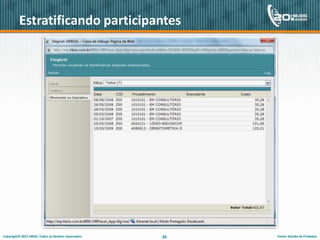 DefinindoosprogramasConviteEntradaMonitoramentoVisita PresencialPesquisa de SatisfaçãoAgendamentoLigação de AcompanhamentoAnálise de ProntuárioAtendimento em GrupoLigação PresencialMala DiretaE-mailSMS