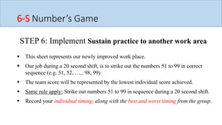 6 s – guideline for the lean practitioner | PPTX