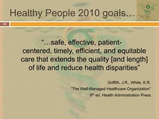 ISO 26000 Defines Social Responsibility14“responsibility of an organization for the impacts of its decisions and activities on society and the environment, through transparent and ethical behavior that contributes to sustainable development, health and the welfare of society; takes into account the expectations of stakeholders; is in compliance with applicable law and consistent with international norms of behavior; and is integrated throughout the organization and practiced in its relationships”Vincent, C. “Back in Circulation”Quality Progress. May 2009
