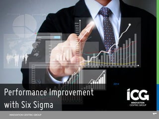 2014
2014-08-20
INNOVATION CENTRIC GROUP
1
Performance Improvement
with Six Sigma
 