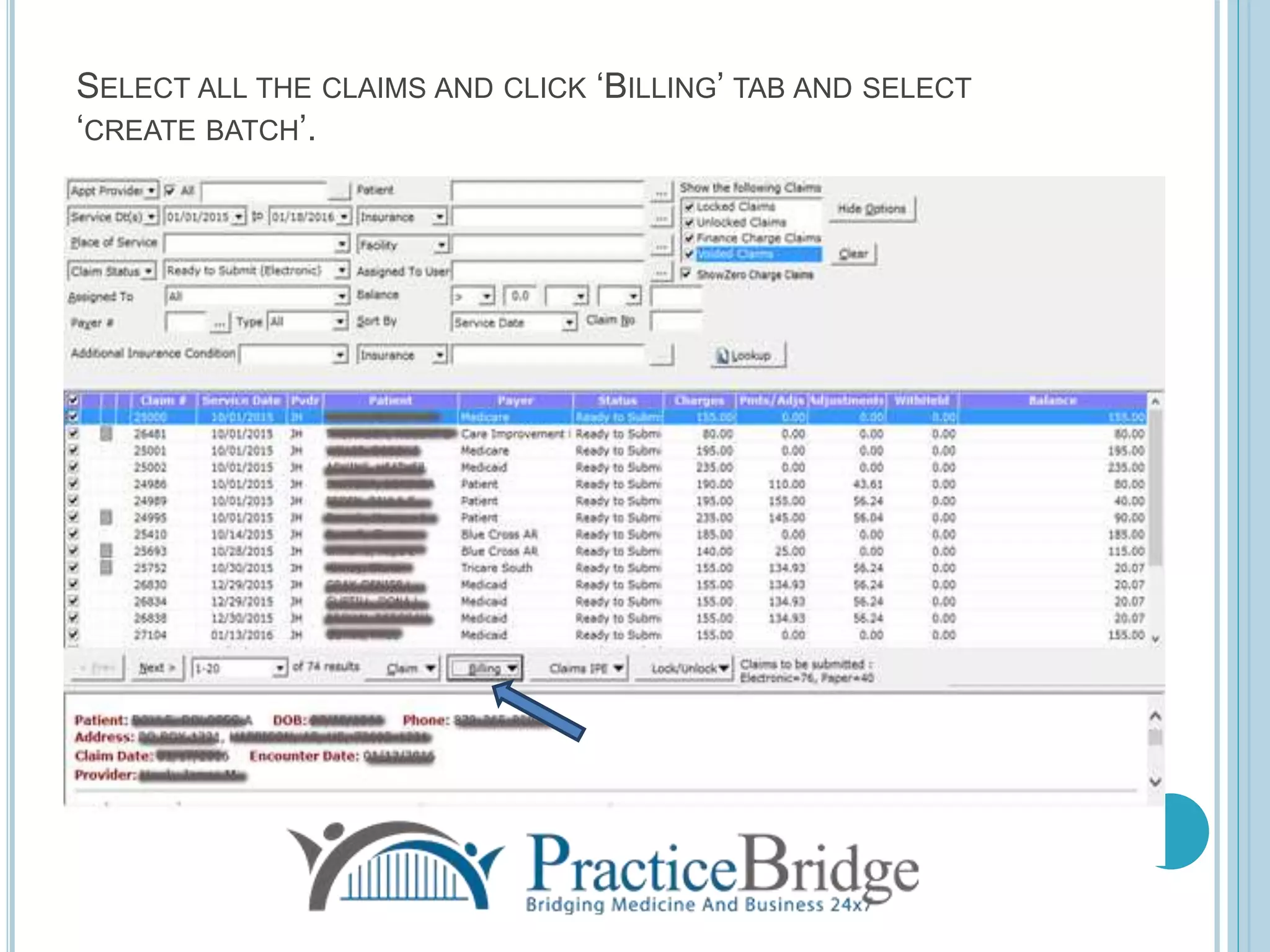 6 simple steps to create secondary claims using eClinicalWorks! PPT