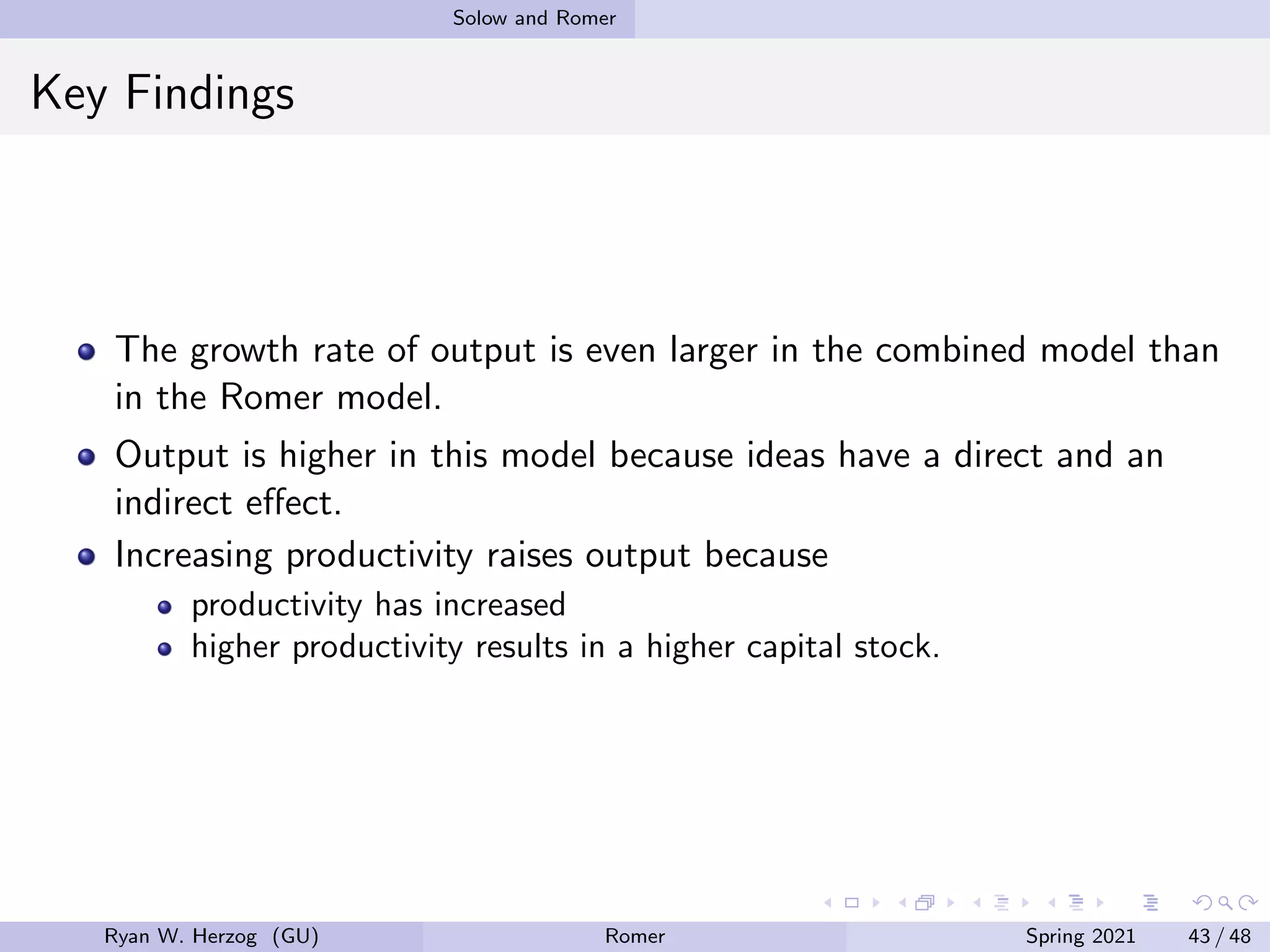 Chapter 6 - Romer Model | PDF