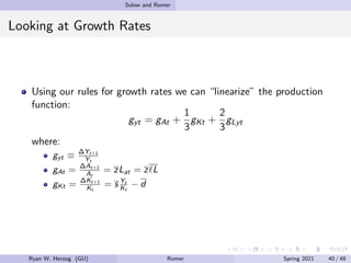 Chapter 6 - Romer Model | PDF
