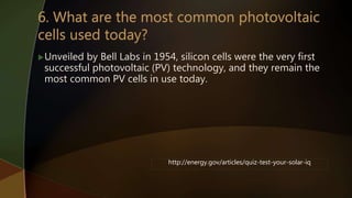 16 Solar Self-Check | PPTX
