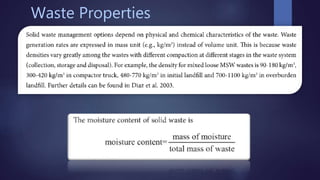 Waste Properties
 