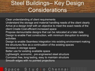 Lifestyle Apartments 
Apartment building for WINTECH 
Constructions, Thoraipakkam, Chennai 
• 2BHK & 3 BHK 
• 5,000 sft 
• Planning, Architectural Design 
• Nearing Completion 
Apartment building for 
WINTECH Constructions , 
Ramnagar, Chennai 
• 2BHK , 3 BHK, Duplex 
• 6 units , 8,000 sft 
• Planning, Architectural Design 
• Ongoing 
S p a c e S t u d i o C h e n n a i 
 
