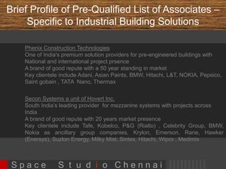 Independent Villas 
S p a c e S t u d i o C h e n n a i 
 