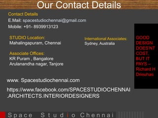 R e t a i l 
S p a c e S t u d i o C h e n n a i 
 