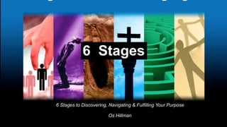 6 Stages
6 Stages to Discovering, Navigating & Fulfilling Your Purpose
Os Hillman
 