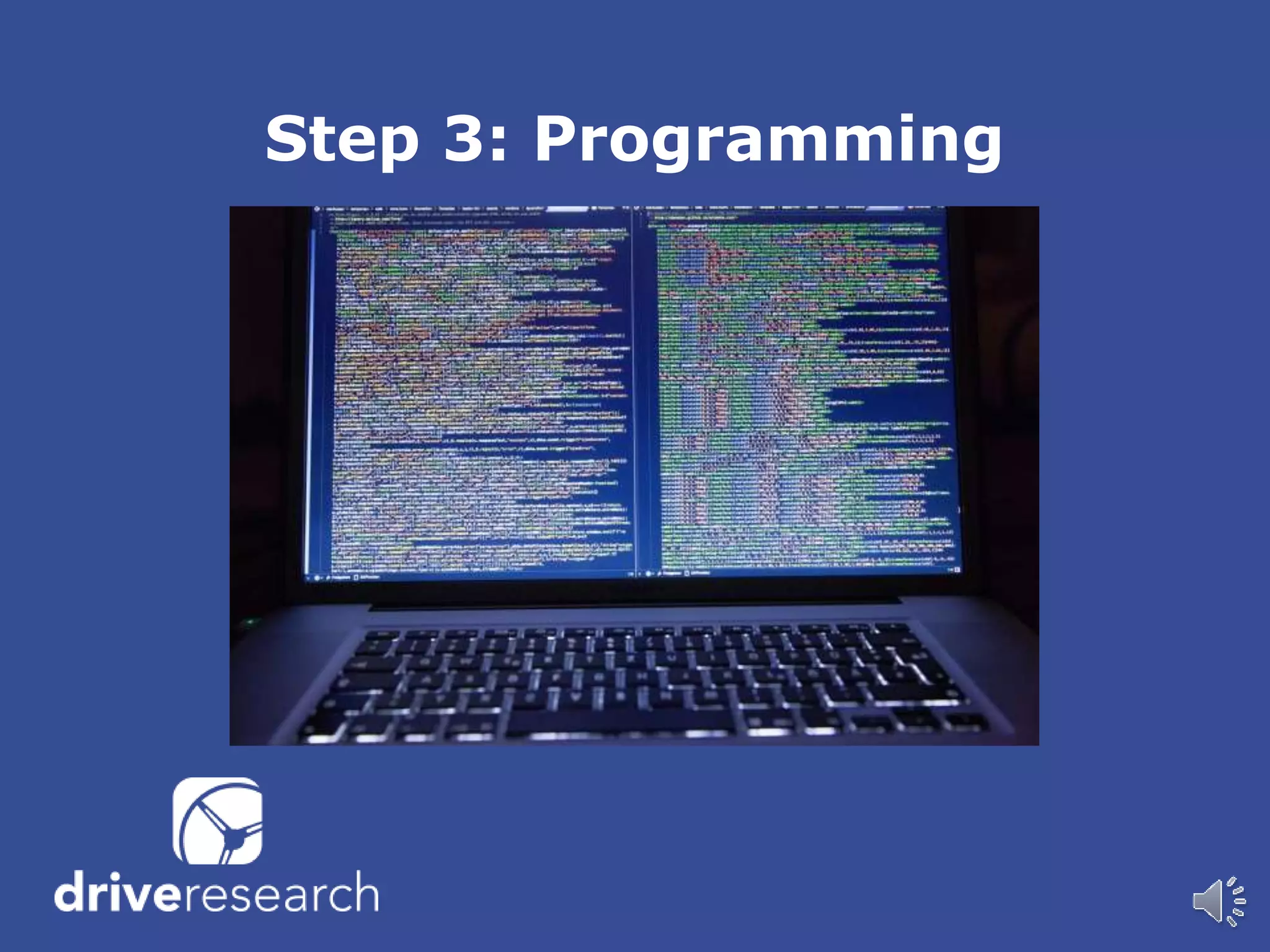 Step 3: Programming
