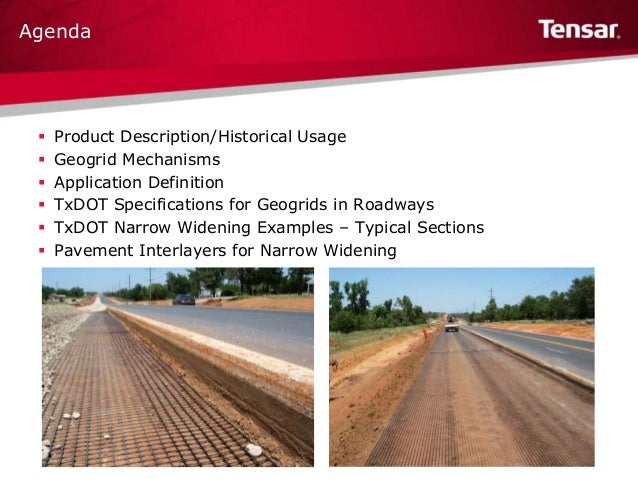 Narrow Pavement Widening - Geosynthetic Reinforcement