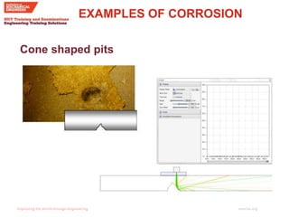 imeche.org
Cone shaped pits
EXAMPLES OF CORROSION
 