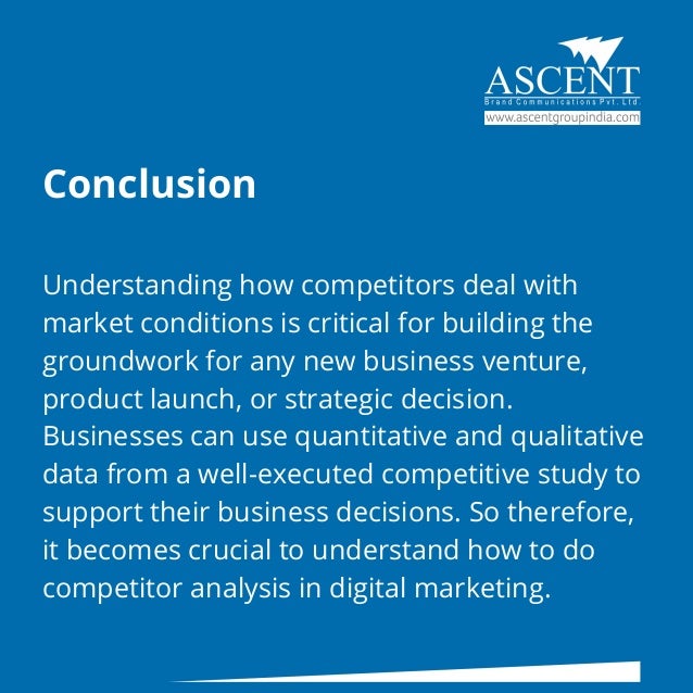 6 Steps to Conduct Competitor Analysis | PDF