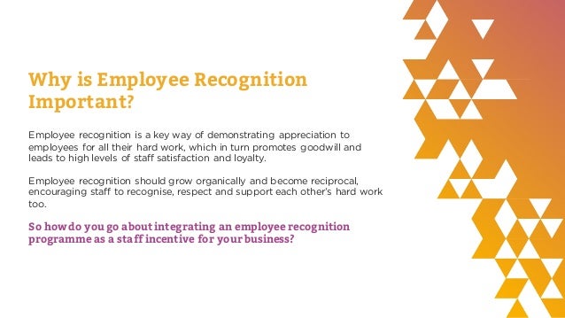 recognition for hard work