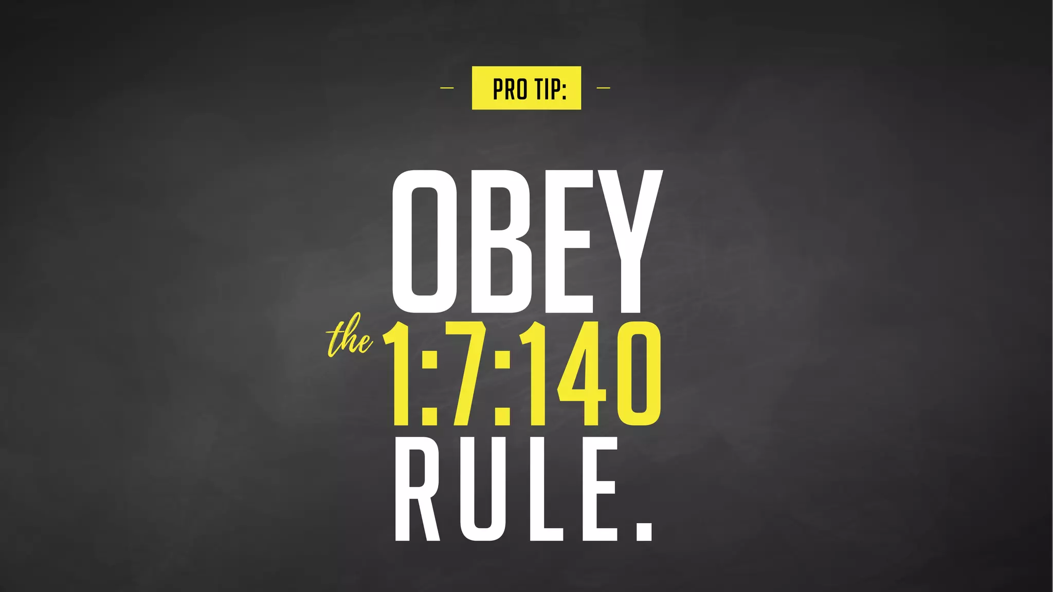 1:7:140idea
per
slide
1
 