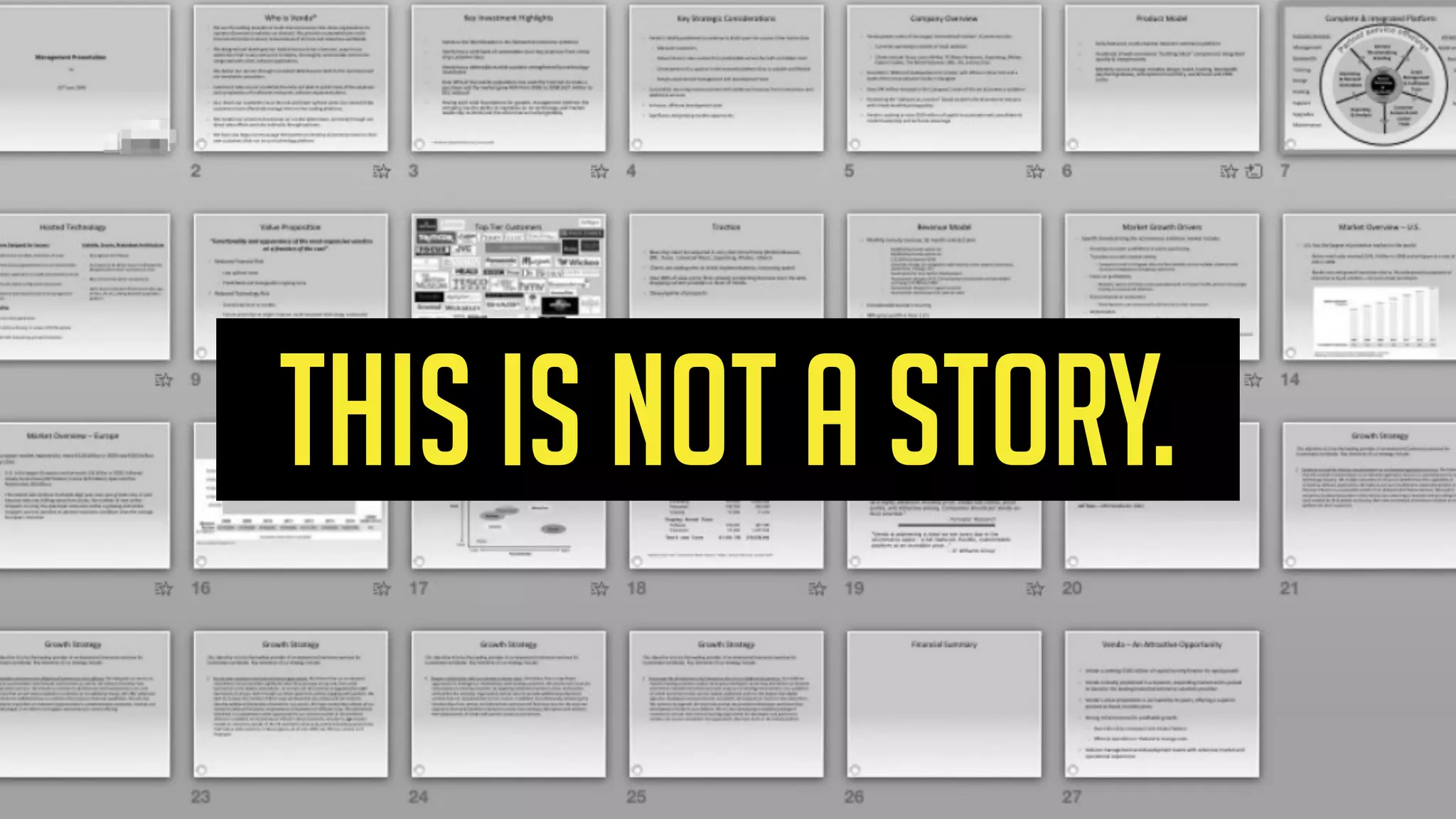 A story is  
the only way  
to activate the brain  
so that listeners  
turn the story  
into their own idea  
& experience.
- URI HASSON, PRINCETON UNIVERSITY -
“
 