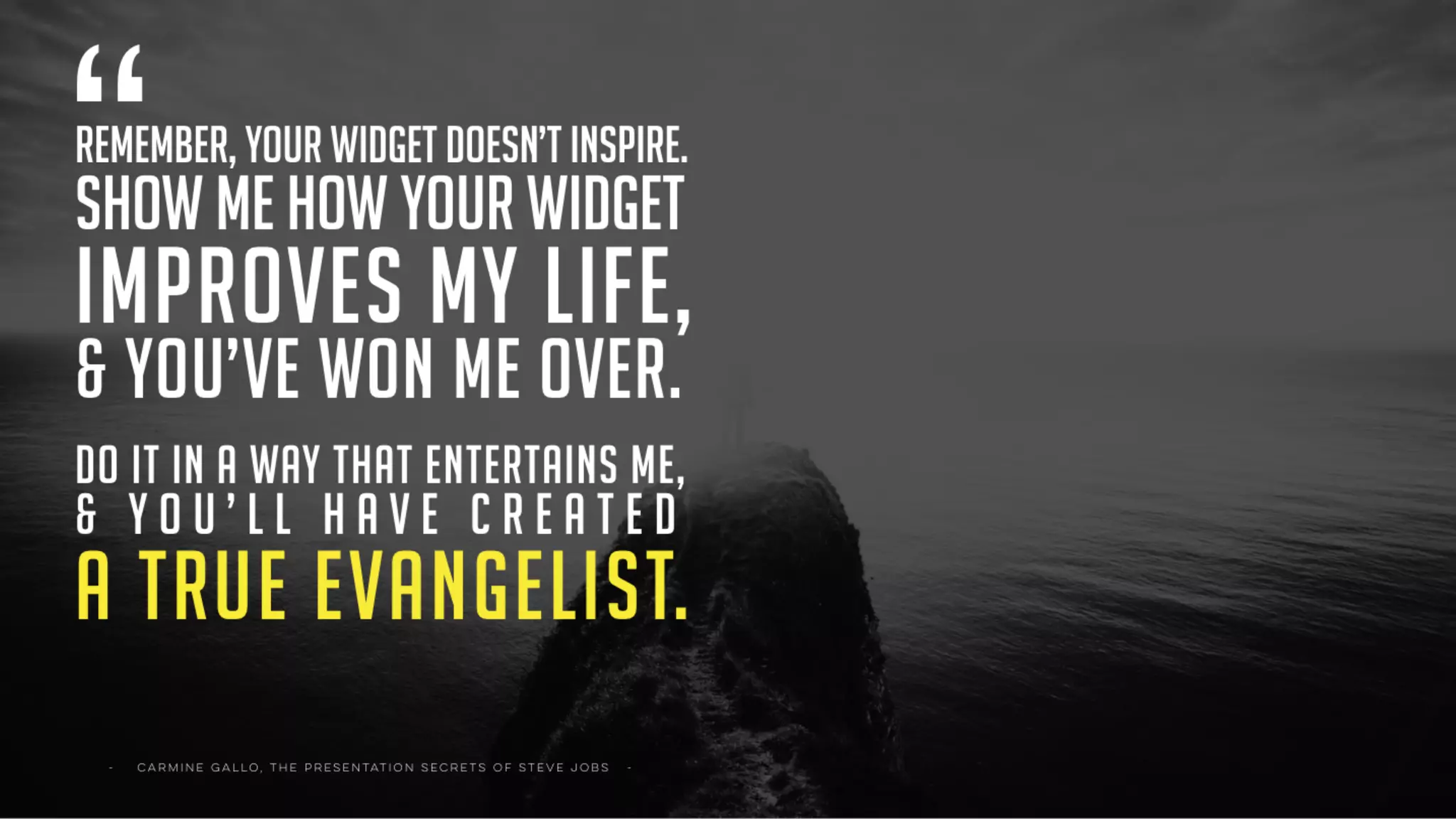 make ‘em step 5 :
feel!
 