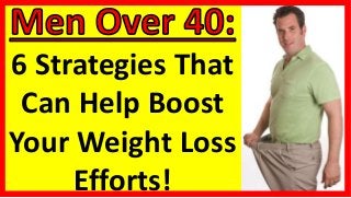 6 Strategies That
Can Help Boost
Your Weight Loss
Efforts!
 